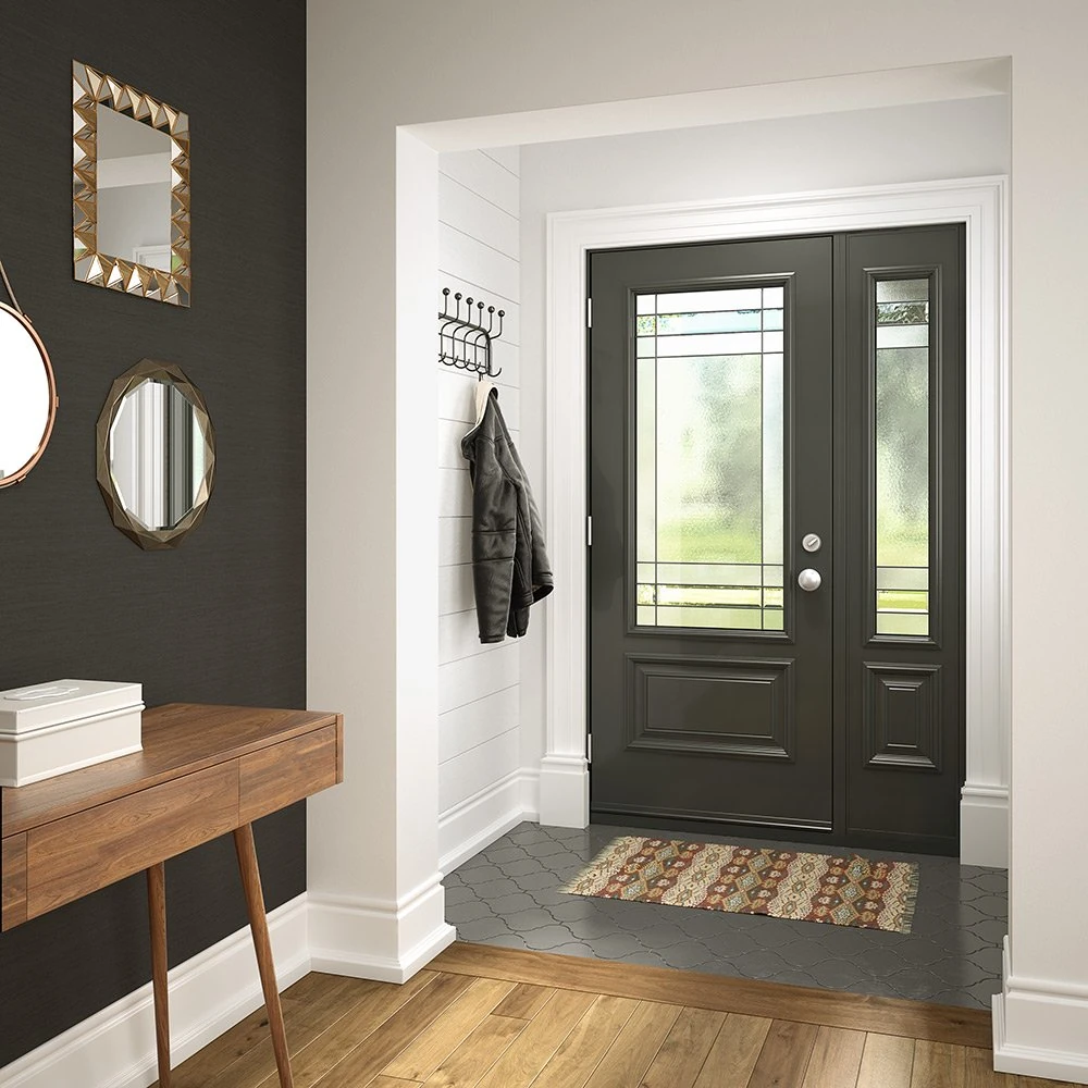 Image of a steel door