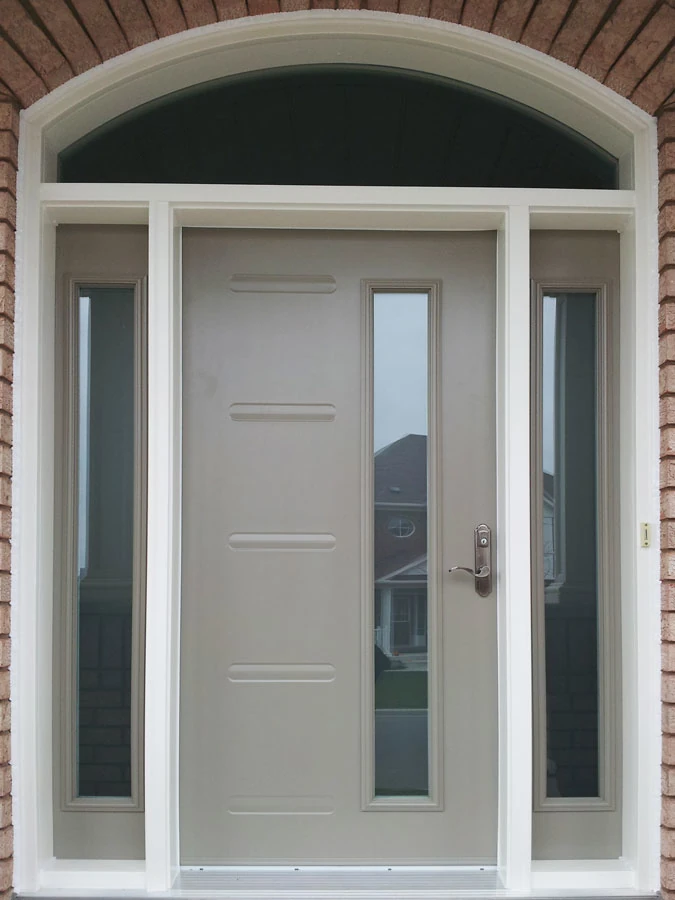 Image of a steel door